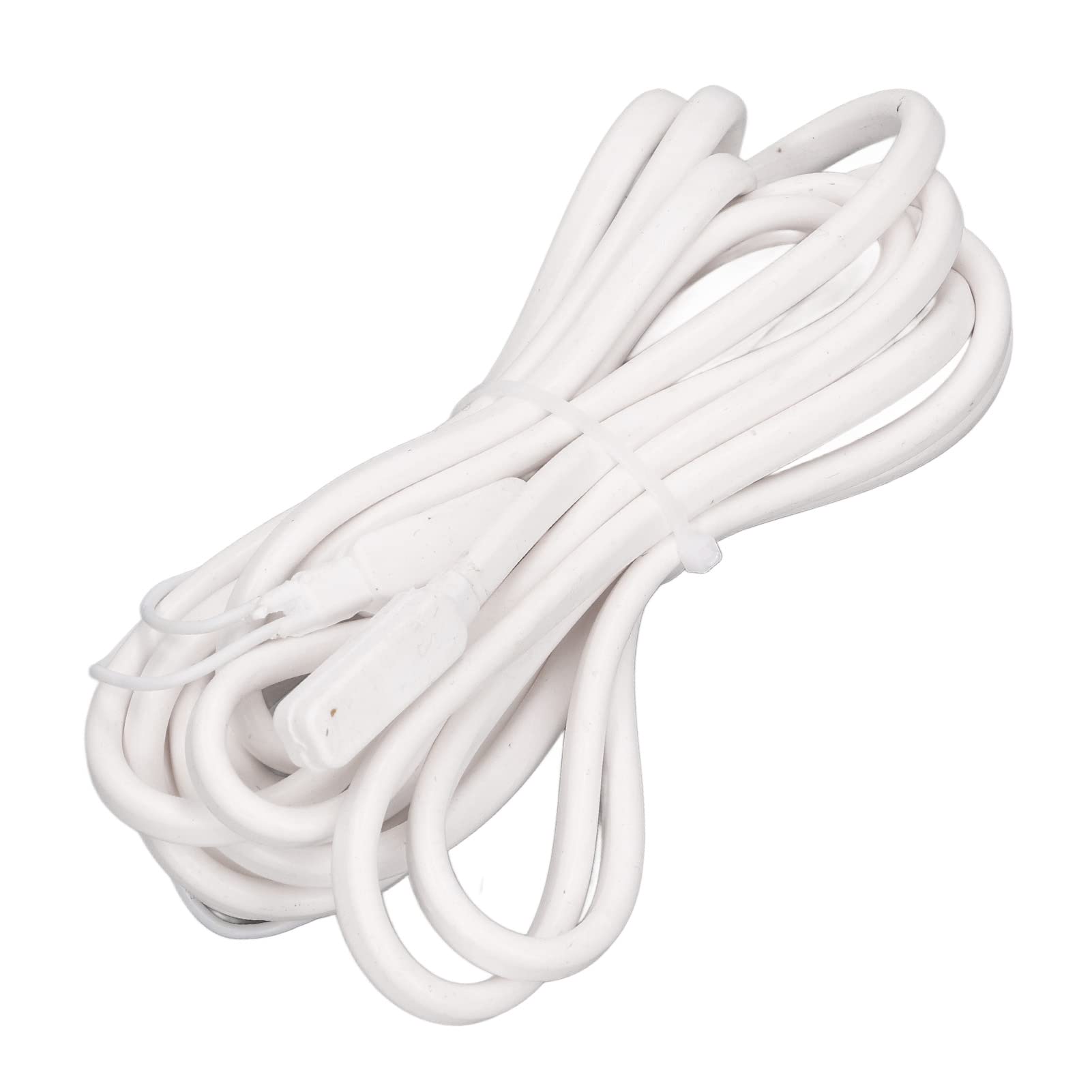 13ft Pipe Heating Cable Anti Freeze Silicone Rubber Water Pipe Defrosting Warming Heating Wire160W AC200V 5x8mm/0.2x0.3in Cross Section 4m/157.5in Heating Cable Expansion Lengt