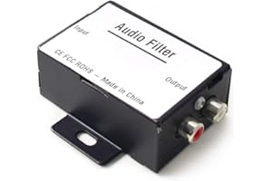 EKYLIN Car Audio Noise Isolator Filter Radio Noise Eliminator for Auto Truck Boat Speakers Amplifier Equalizer RCA Signal