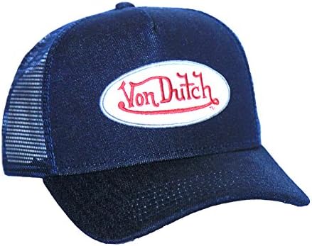 Von Dutch Originals Unisex-Adult Trucker Hat One Size Navy