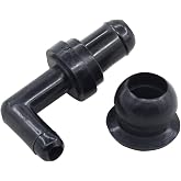 NewYall PCV Valve and Grommet Fitting for Acura Honda Isuzu Lexus Toyota | for CL Integra Legend SLX Vigor Accord Civic Odyssey Prelude Amigo Oasis GS300 RX300 Avalon Highlander Solara Supra Tercel