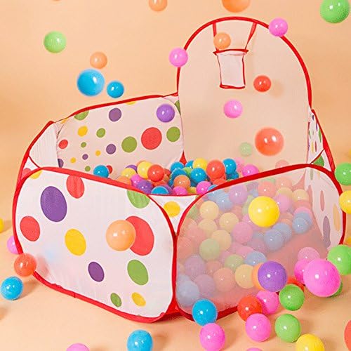 CXP Indoor Folding Ocean ball pool Children's Toddler ball Nest toy Development Intellectual mini Playground Outdoor Camping tent
