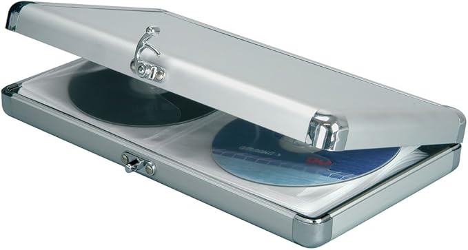 CD-Aufbewahrung, Aluminium 40 CD | Wallet: Amazon.de: Elektronik