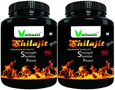 Vubasil Shilajit Pro - 180 Capsules Pack