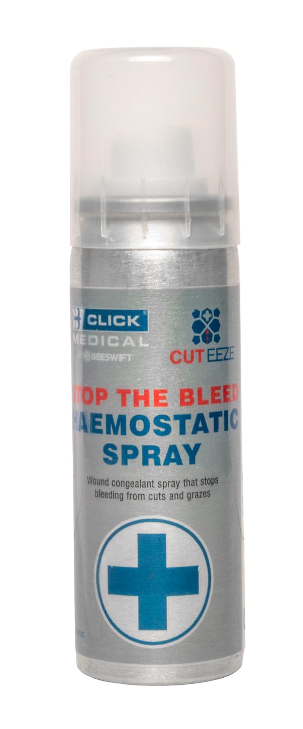 Beeswift CUT-EEZE Haemostatic Wound Congealant Spray, Click Medical, 70 mL