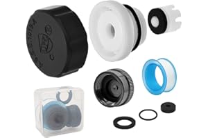 Langina UPC ASSE 1019 A Repair kit,1PCS Outdoor Faucet Repair Kit,1PCS Vacuum Breaker repair kit with 1PCS 3/4"GHT Garden Hose End Cap(Black）