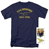 Star Trek USS Enterprise T Shirt and Exclusive Stickers