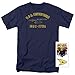 Popfunk Star Trek USS Enterprise T Shirt (Medium) Navy
