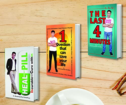 The Last 4 Minutes + 1 Questions that can save your life + Heal without Pill (Set of 3 Books)