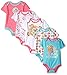 Disney Baby Nemo 5 Pack Bodysuits, Multi/Pink, 3-6 Months