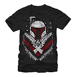 Star Wars Men's Boba Fett No Threats Only Promises T-Shirt