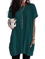 Poetsky Womens Plus Size T-Shirt Summer Casual