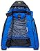 Wantdo Men's Hooded Breathable Outdoor Hiking Windbreaker Waterproof Rain Jacket