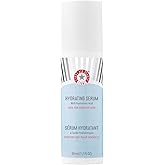 First Aid Beauty - Hydrating Serum with Hyaluronic Acid, Provides 24 Hours of Hydration, Lightweight Formula with Squalane & Colloidal Oatmeal, Safe for Sensitive Skin, 1.7 oz