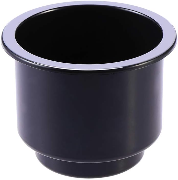 Vorcool Car Cup Holder Cup Holder Hard Plastic for Car Truck Boats (Black)