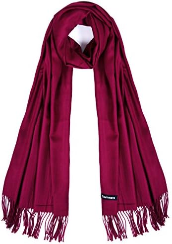 Cashmere Scarf,Super Soft Winter Solid Color Women’s Scarves,Large Warm Wraps Shawls