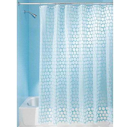 InterDesign Shower Curtain, 72 x 72, Aqua Buy Online in United Arab Emirates at