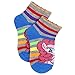 Hasbro My Little Pony Girls 6 pack Socks (Shoe: 10-4 (Sock: 6-8), Grey/White Ponies)