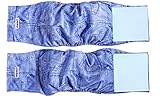 Wegreeco Jeans Washable Male Dog Diapers (Pack of 2) - Washable Male Dog Belly Wrap (Small - 13