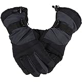 Simplicity Men's Winter Ski/Snowboarding Gloves with Elastic Wrist Cuffs