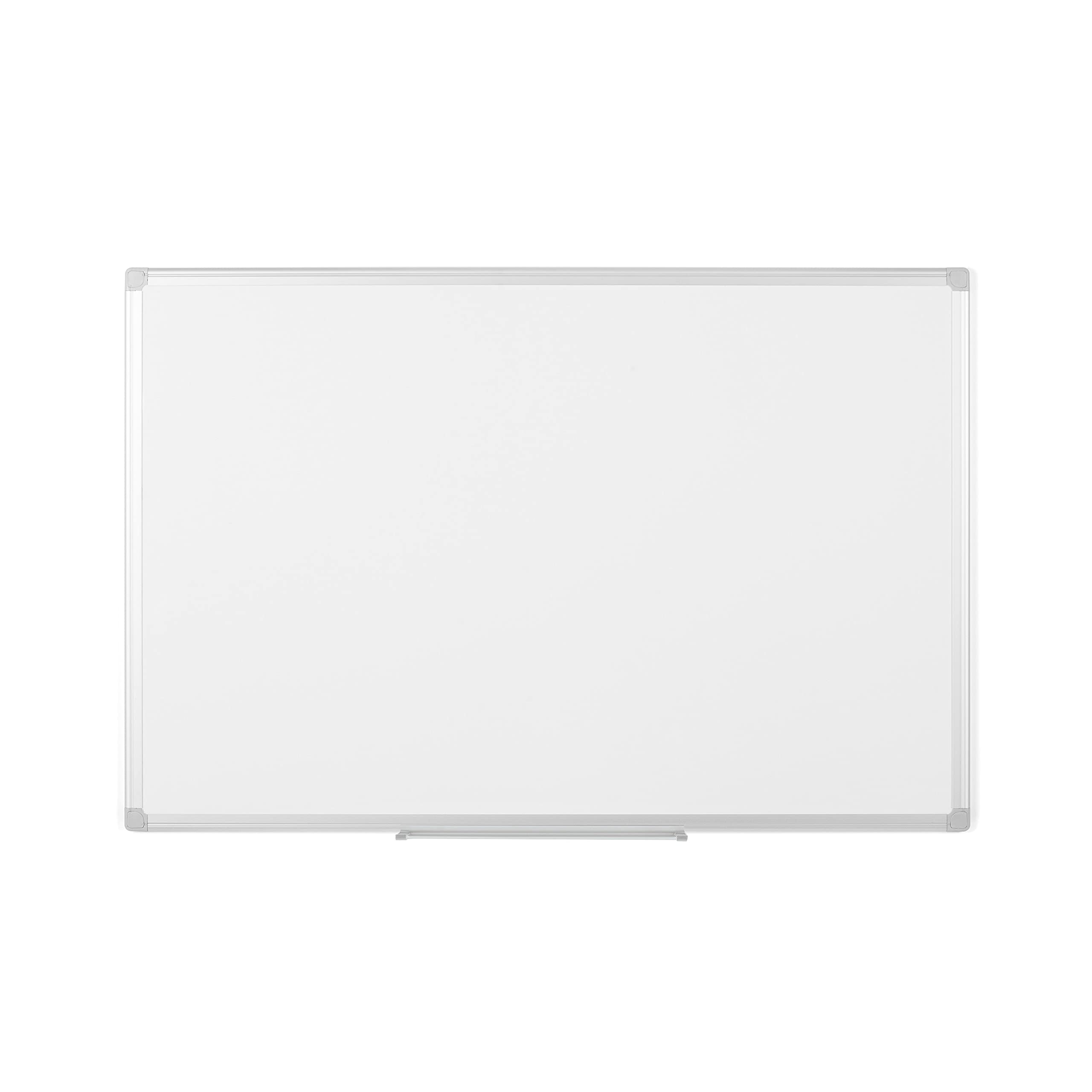 Bi-Office Whiteboard Earth, Melamine, Aluminium Frame, 60 x 45 cm, Grey,Silver