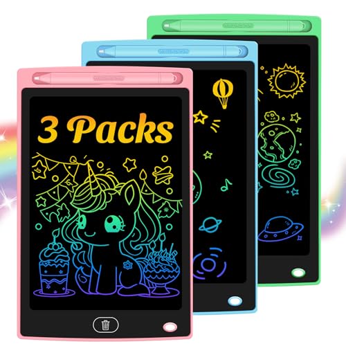 32 Pack 4.5 Inch Mini LCD Writing Tablet for Kids, Erasable and Reusable Toddler Doodle Board, Ideal School or Party Favors Gift for Age 3 Years Old and Above