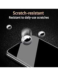 AVIDET - Protector de pantalla para Samsung Galaxy A30 (cristal templado, antiarañazos, dureza 9H, 0.012 in, ultra fino, compatible con Samsung Galaxy A30)