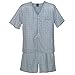 Hanes Men's Short Sleeve Short Leg Pajama Set