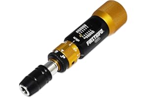 FIRSTINFO TOOLS FIT YOUR NEEDS FIRSTINFO H5177 Ultra Precision Certified Torque Limiting Screwdriver 5-60 cNm (0.05-0.6 Nm), 1/4 Inch Universal Hex Quick Release Bit Holder