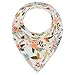 ana baby 10-Pack Baby Bandana Drool Bibs for Drooling and Teething, 100% Organic Cotton, Soft and Absorbent, Bibs for Baby Girls