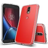 Moto G4 / Moto G4 Plus Case, Ringke [FUSION] Crystal Clear PC Back TPU Bumper [Drop Protection/Shock Absorption Technology] Protective Cover For Motorola Moto G 4 / Moto G 4 Plus 2016 - Clear