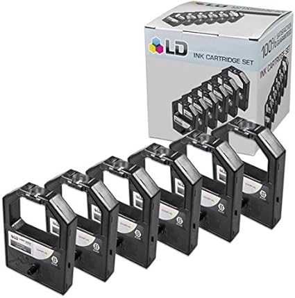 Pack Da 6 Nastri Compatibili Per Stampanti Panasonic KX-P145 E KX-P115