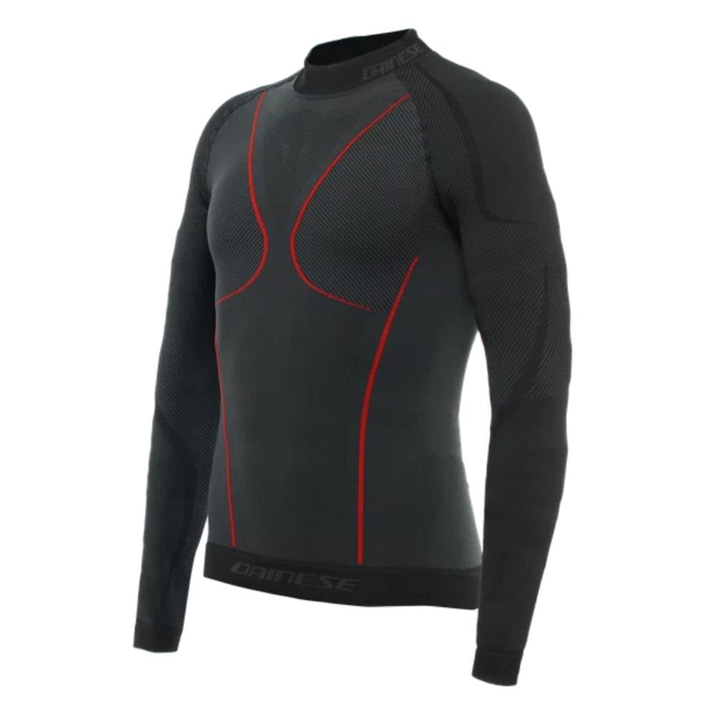 DAINESE,THERMO LS MEN'S TECHNICAL SKI JERSEY,BLACK/RED,XS/S