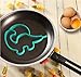 1pcs Creative Models for Silicone Cartoon dinosaur shaper silicone Fired Egg - cooking kitchen tools