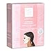 LACE YOUR FACE Patented Compression Facial Mask, AS SEEN ON SHARK TANK, Reusable Biodegradable Cotton Anti Aging Skin Care, Hydrating Rose Water, 4 pack