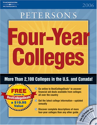 Four Year Colleges 2006, Guide to (Peterson's Four-Year Colleges)