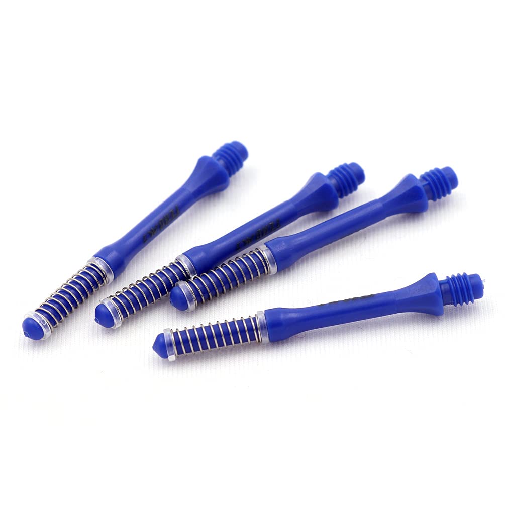 CUESOUL TERO AK7 Dart Shafts Built-in Spring Telescope for Steel Point Arrows and Soft Pointed Arrows, Set of 4 pFCS（FCS-AK7+9XE40）