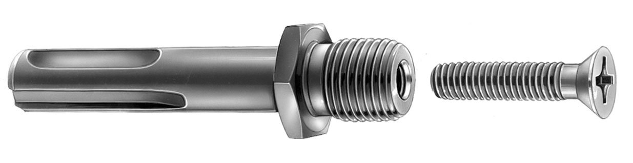 Stayer Adapter SDS-Plus Keyless Chuck 1/2 x 20 UNF 13 mm – 4 Point Drill and Chisel SDS-Plus