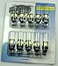 Cutequeen LED Car Lights Bulb White T10 5050 5-smd 125 Lumens 921 194 168 -Blackboard(pack of 10)