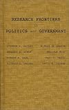 Research Frontiers in Politics and Government, Bailey, Stephen K., 083716527X
