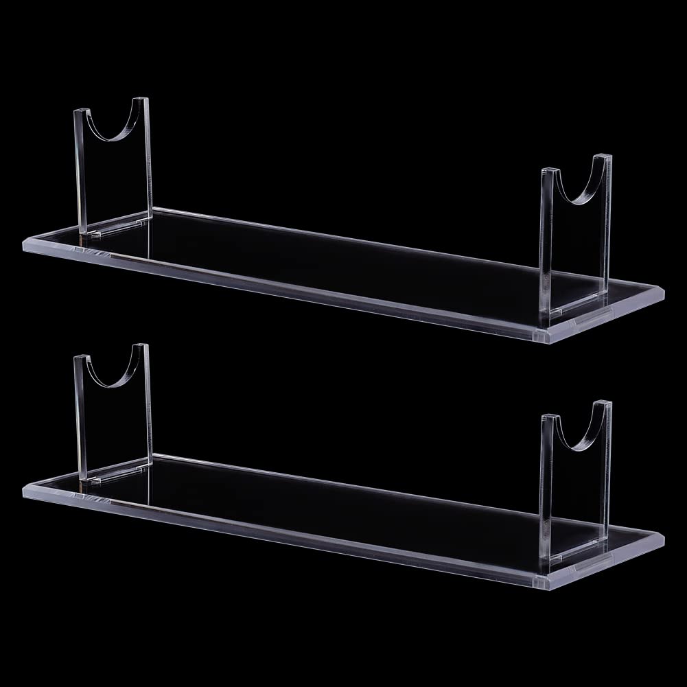 WEBEEDY 2 Pieces Lightsaber Stand Acrylic Sword Stand Desktop Sword Stand for Lightsaber Display Sword Stand Fixed Stand Display Rack for Sword Table Decoration