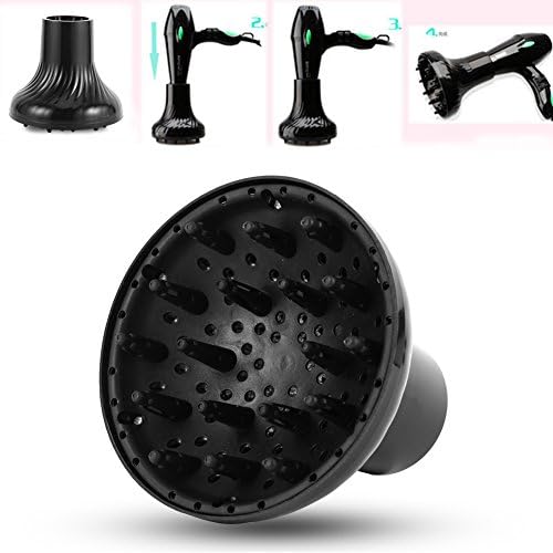 Hair Diffuser, Black Hair Dryer Curl Diffuser Hair Styling Tools Curler