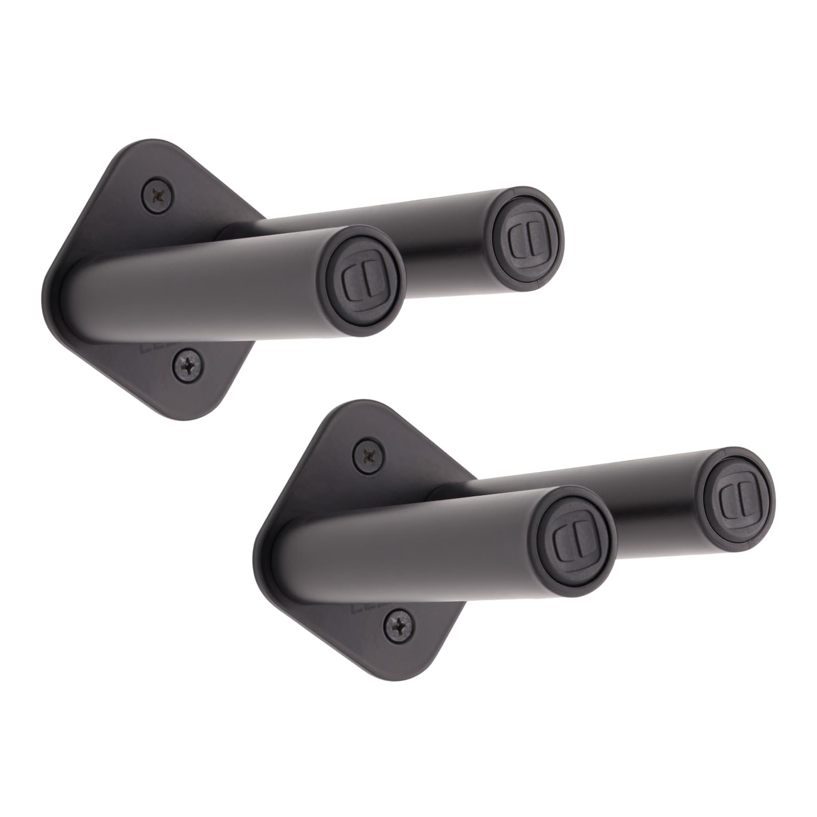 Les Mills Steel Wall Storage Rack for 2 SMARTBAR Barbells or 4 Weight Plates, Modern, 0.52kg Each