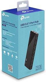 TP-Link UH720 USB Hub 7-Port 5Gbps USB 3.0 Dock Station 2x 2.4A Fast Charge view 7