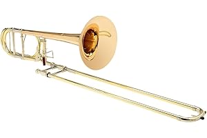 S.E. SHIRES TBQ30YR Q-Series Professional F-Attachment Trombone Lacquer Gold Brass Bell