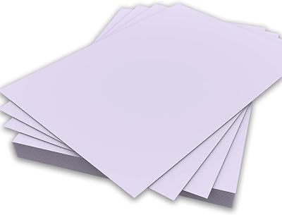 Habercrafts A4 Lilac Paper 80gsm 100 Sheets Double Sided Printer Copy Origami