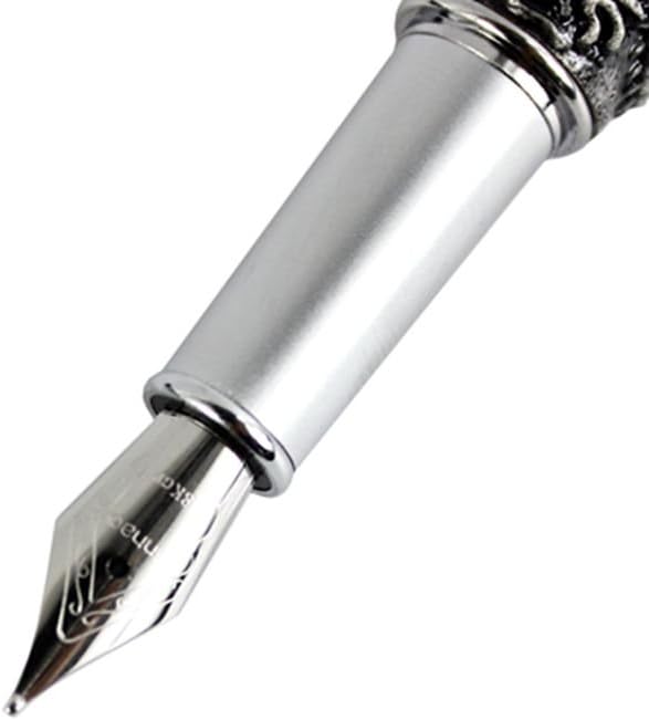 Gullor Classic Hovering Dragon Fountain Pen Y2 Original Pen Pouch Gift Box Set - Black - Image 4