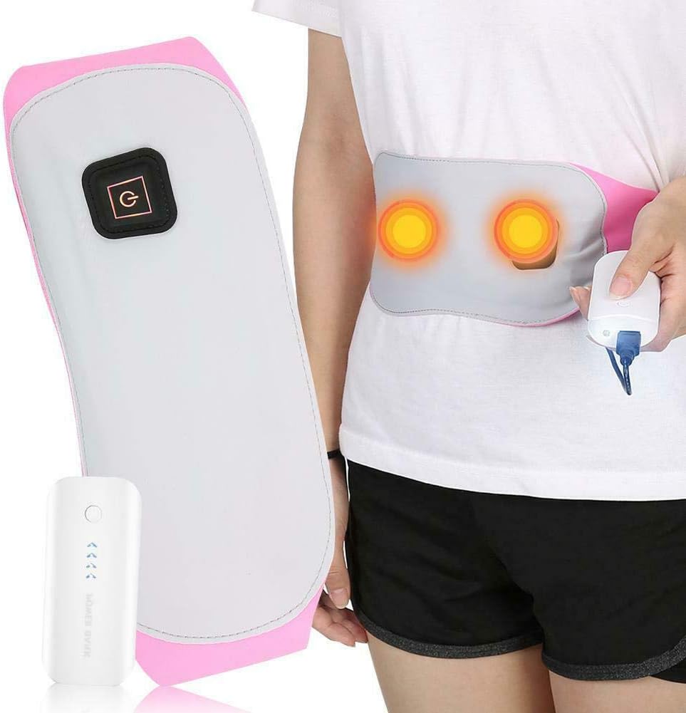 HYYDACS Abdomen Belt Electric Belt Vibration Belt Abdomen Massage Belt Heated Waist