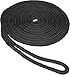 SeaSense Double Braid Nylon Dockline, 1/2-Inch X 25-Foot, Black (50013098)
