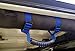 E-cowlboy Blue 4 X Grab Handles Grip Handle for Jeep Wrangler Yj Tj Jk JKU Sports Sahara Freedom Rubicon X & Unlimited X 2/4 Door 1995-2016 (Blue)
