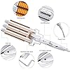 Dee-Banna-3-Barrel-Hair-Curling-Iron-3-Barrel-Curly-Hair-Styling-Tools-Curling-Tongs-Large-Wave-Perm-Splint-Ceramic-Hair-Crimpers-Iron-with-Two-Gear-Temperature-Control Dee Banna® 3 Barrel Hair Curling Iron 3 Barrel Curly Hair Styling Tools Curling Tongs Large Wave Perm Splint Ceramic…